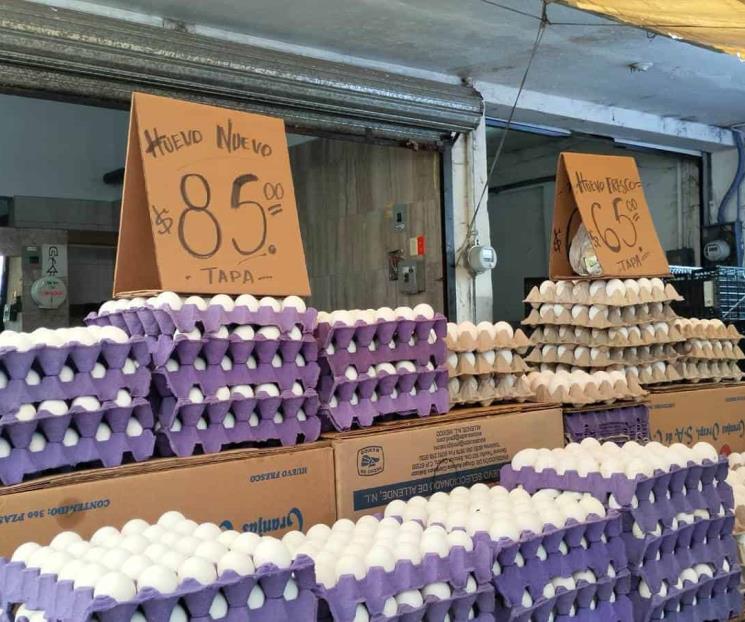 Sigue al alza el precio del huevo en NL Sigue al alza el precio del huevo en NL