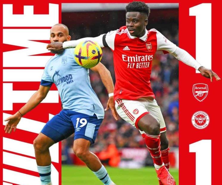 Empata el Arsenal y lidera con 6 de ventaja en la Premier Empata el Arsenal y lidera con 6 de ventaja en la Premier