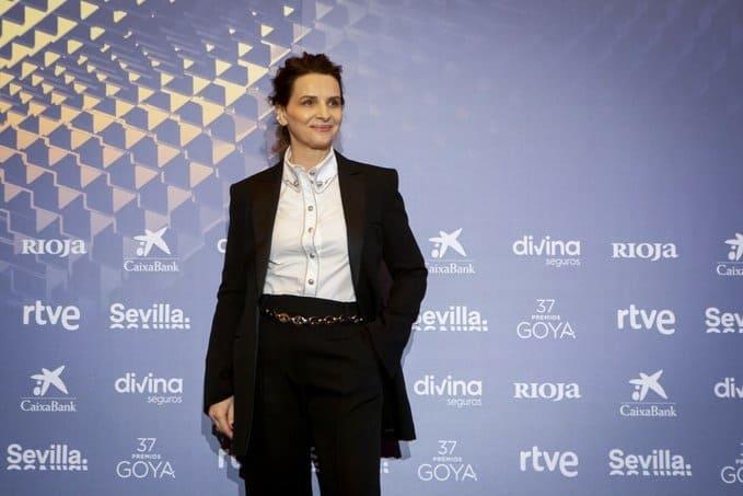 Juliette Binoche se siente honrada por su Goya Internacional Juliette Binoche se siente honrada por su Goya Internacional