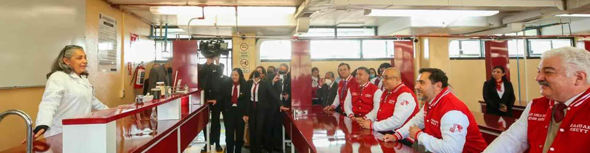 Inaugura IPN siete laboratorios remodelados del Cecyt 4