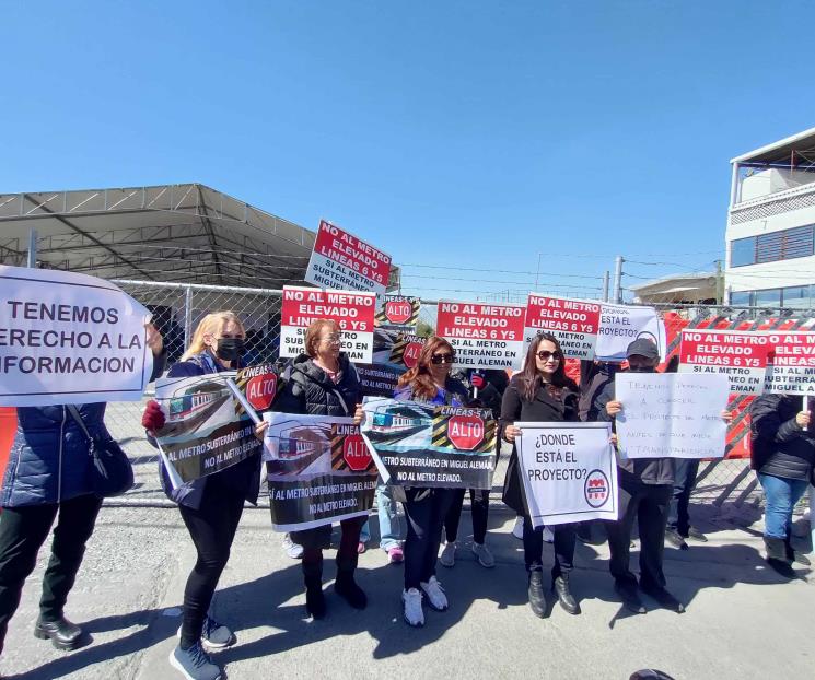 Van vecinos por amparo contra los trabajos