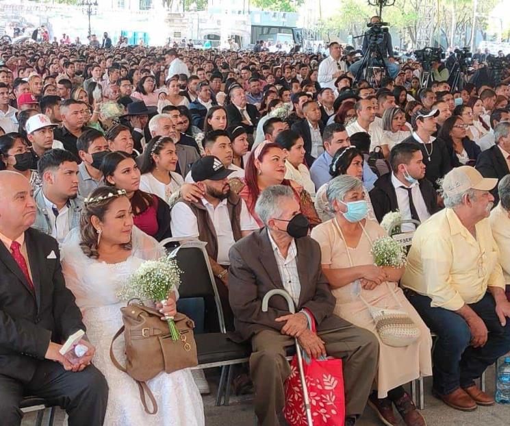 Dan el Sí Acepto mil 675 parejas Dan el Sí Acepto mil 675 parejas