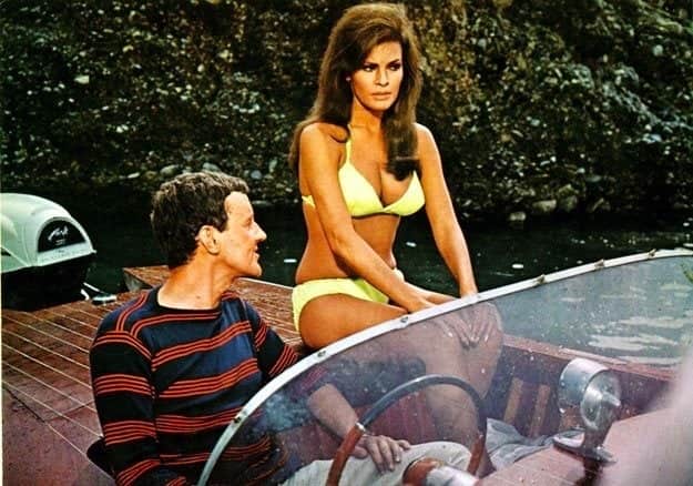 En la película La Espía que Cayó del Cielo, (1967) interpretó a Fathom Harvill, en otras de sus actuaciones más recordadas.