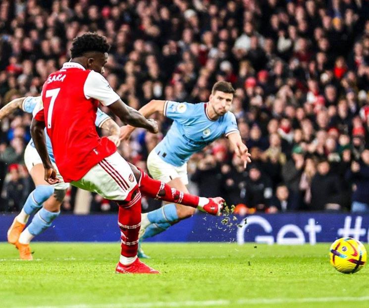 City vence al Arsenal y lideran la Premier City vence al Arsenal y lideran la Premier