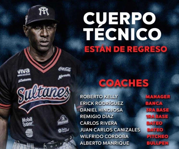 Listo el Staff de Coacheo de Kelly en Sultanes