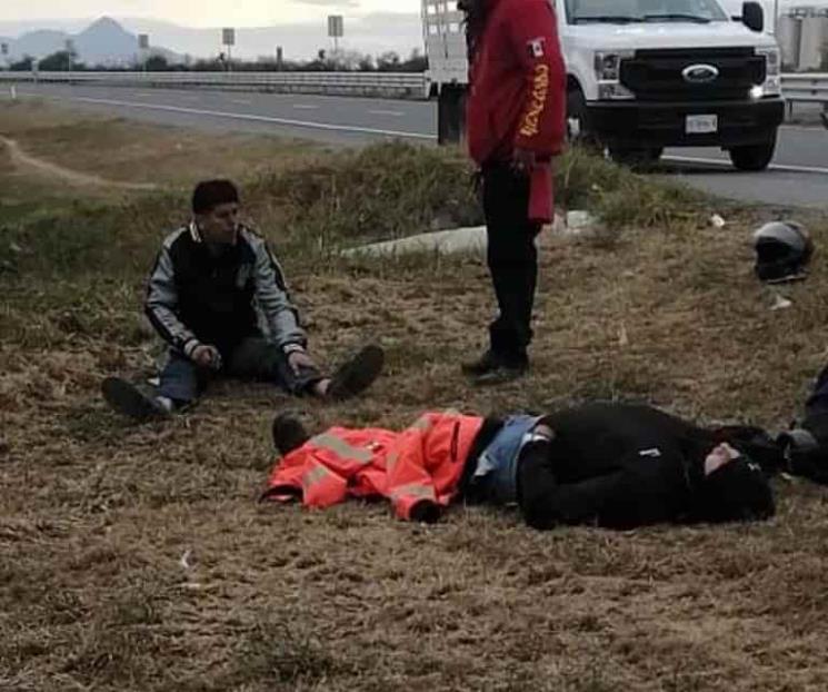 Chocan moto y bicicleta Chocan moto y bicicleta