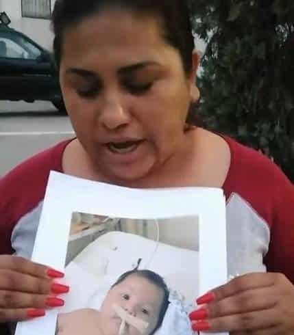 Roba donativos destinados para bebé enfermo Roba donativos destinados para bebé enfermo