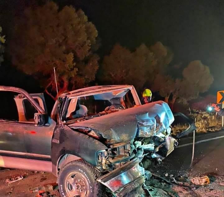 Choque frontal deja tres muertos en Galeana