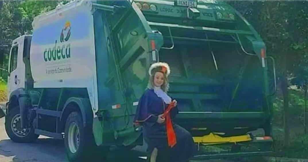 Madre recolectora de basura se gradúa como abogada Madre recolectora de basura se gradúa como abogada