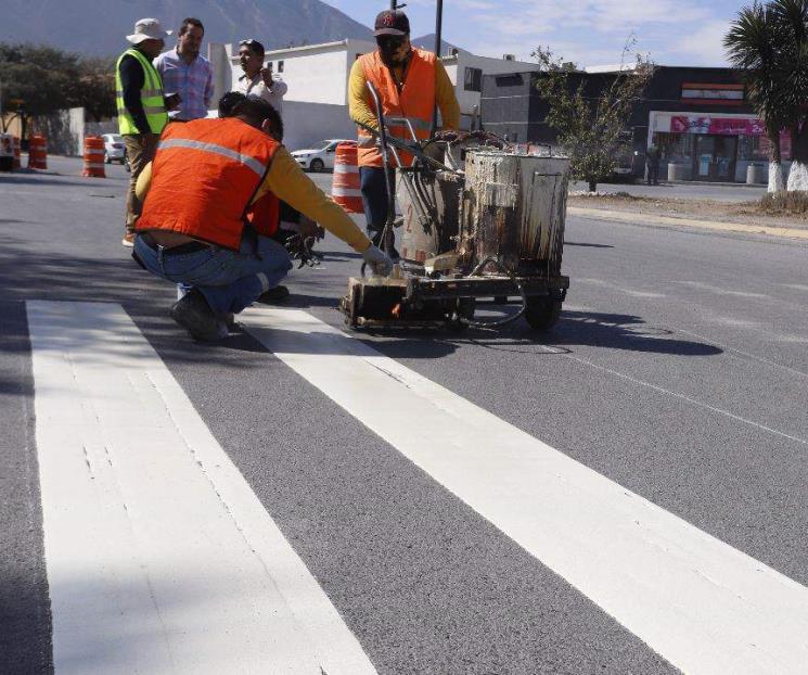 Invierten 14.6 mdp en delimitado de carriles