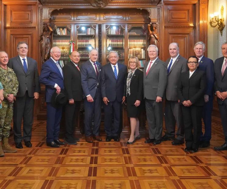 AMLO se reúne con legisladores de EUA AMLO se reúne con legisladores de EUA