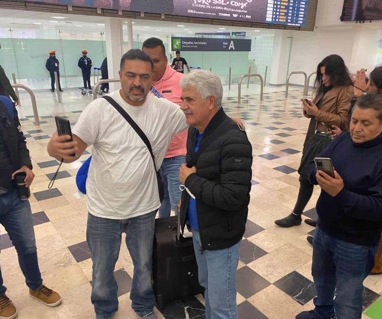 Feliz el Tuca de llegar a Cruz Azul