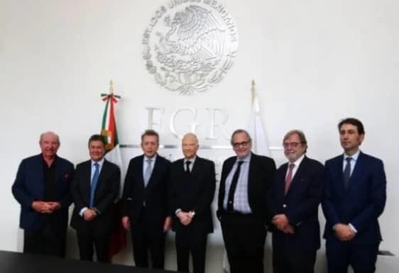 Fiscal Alejandro Gertz Manero reaparece tras operación Fiscal Alejandro Gertz Manero reaparece tras operación