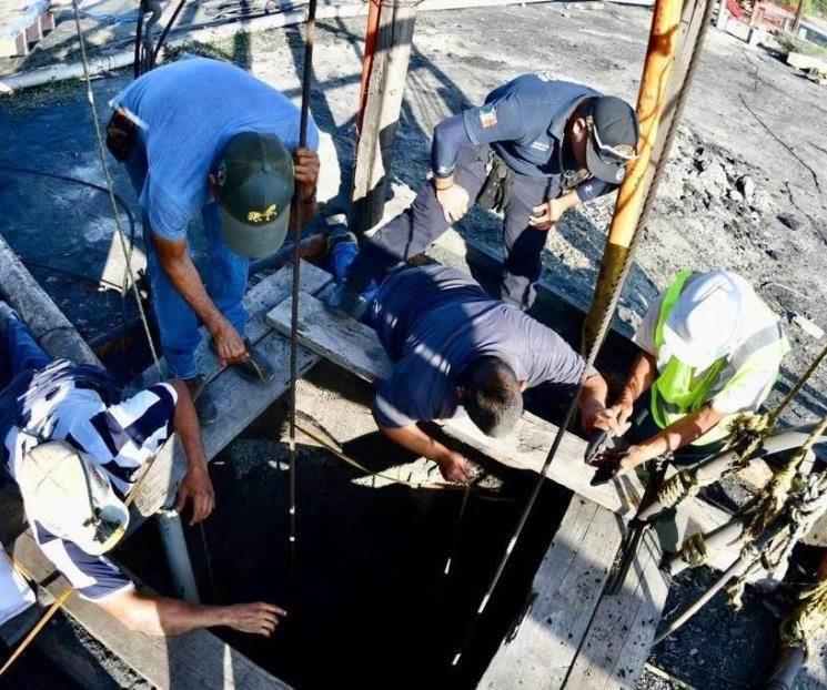 Rescate de mineros de El Pinabete registra 37.7% de avance