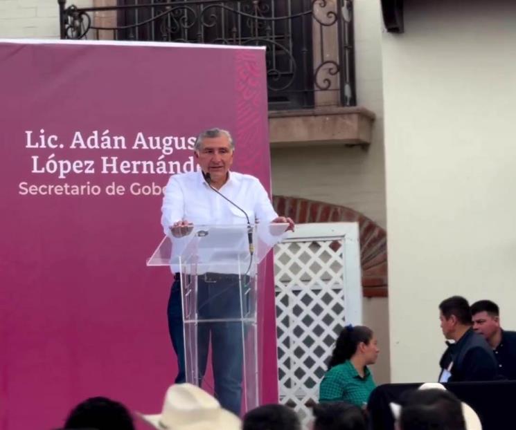 Que digan que van a defender a García Luna: Adán Augusto Que digan que van a defender a García Luna: Adán Augusto