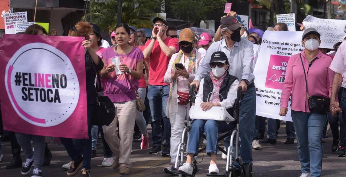 Descalificaciones contra marcha alienta participación Descalificaciones contra marcha alienta participación