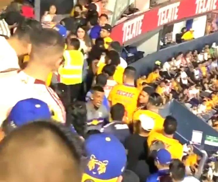 Hubo actos de agresión de gente de Tigres en el UNI Hubo actos de agresión de gente de Tigres en el UNI