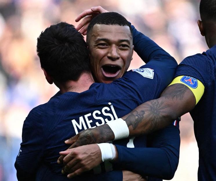 PSG golea al Marsella en la Liga de Francia