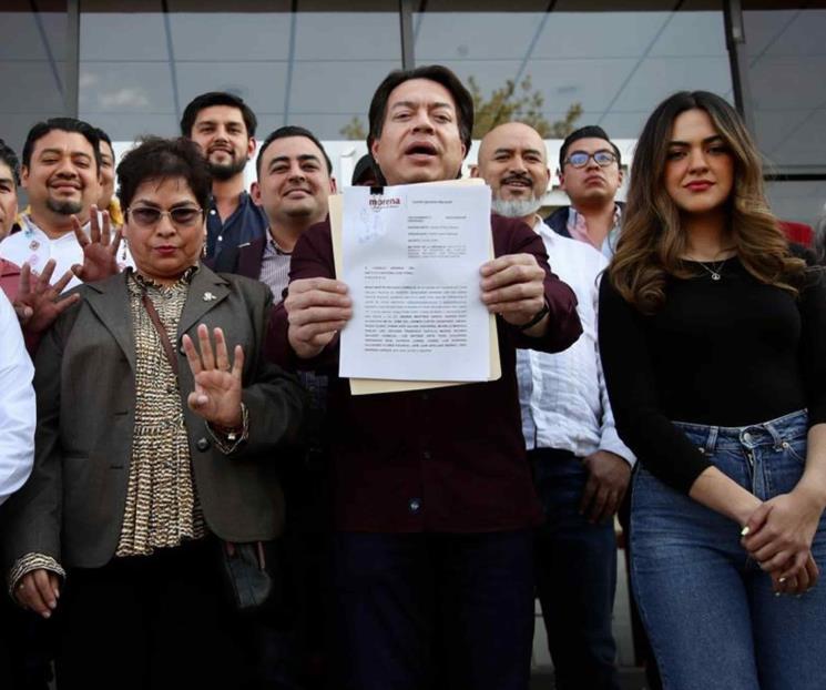 Solicita Morena retirar registro al PAN