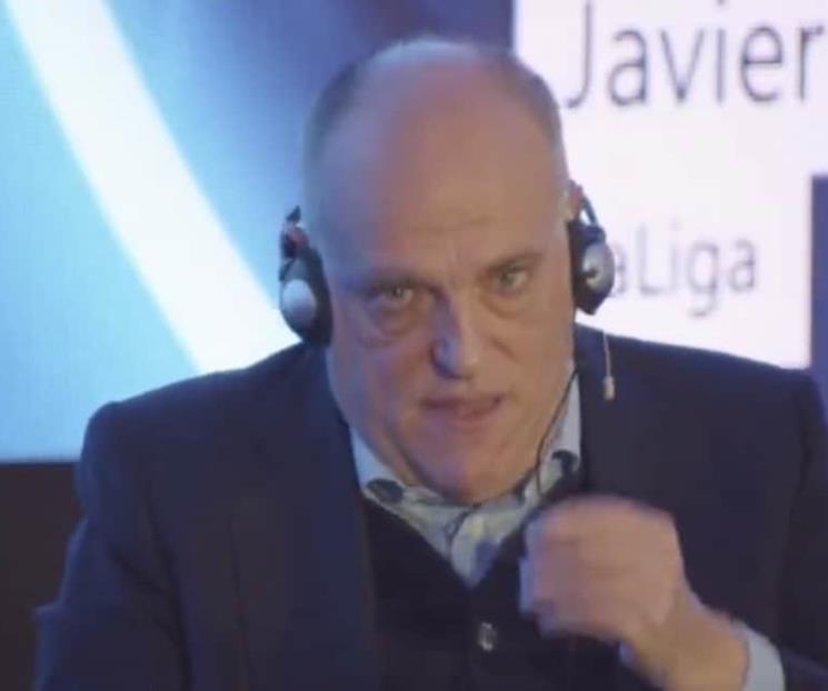 Afirma Tebas tener Liga de España sin inflación Afirma Tebas tener Liga de España sin inflación