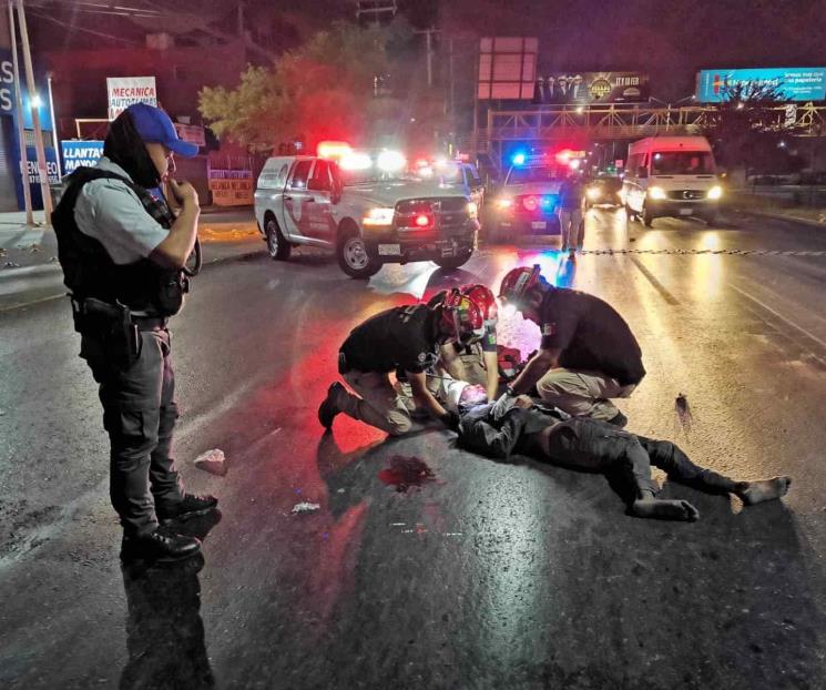 Atropellan a indigente al sur de Monterrey