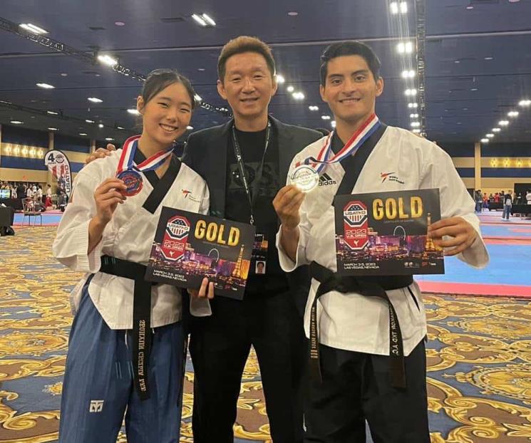 Logra regia oro en Internacional de Taekwondo