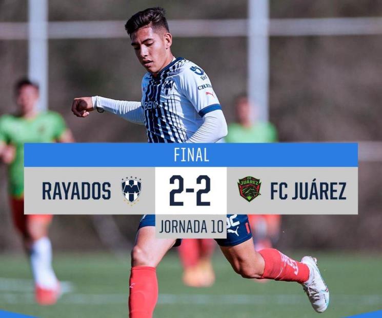 Los Rayados Sub-20 se conforman con el empate