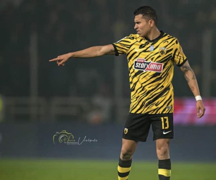 Gana el AEK de Orbelin y lidera su equipo en Grecia Gana el AEK de Orbelin y lidera su equipo en Grecia