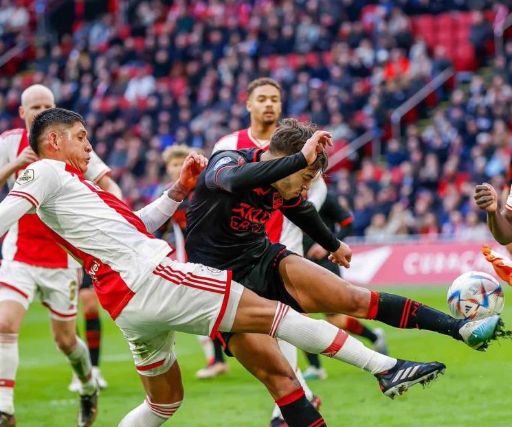 Gana el Ajax del mexicano Edson Álvarez en Holanda