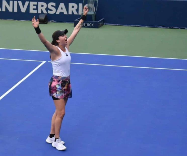 Cae mexicana en Final del Abierto de Monterrey Cae mexicana en Final del Abierto de Monterrey