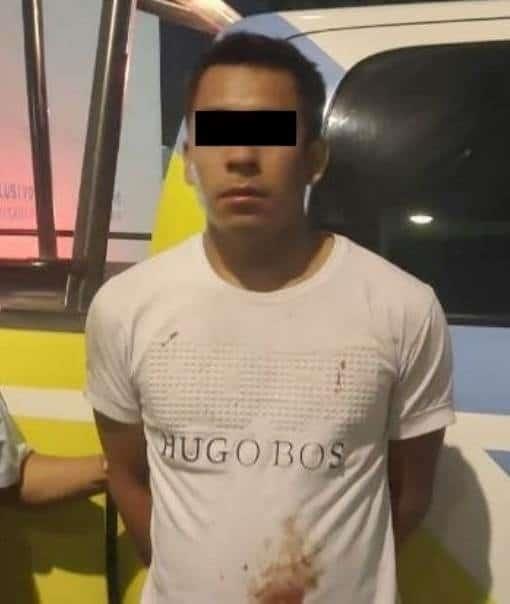 Golpea a pareja y es detenido Golpea a pareja y es detenido