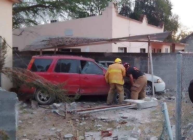 Muere conductor tras chocar contra una casa en General Terán