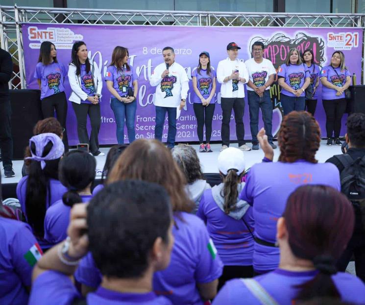 Conmemora Sección 21 el Día Internacional de la Mujer
