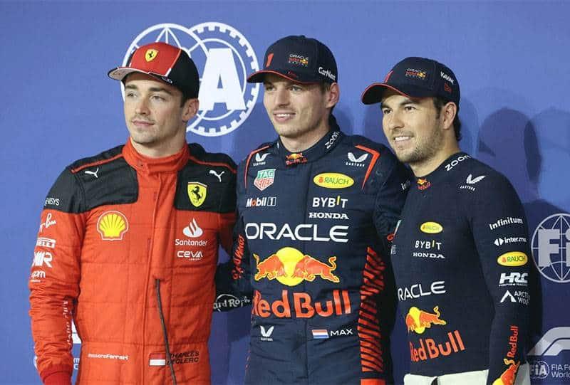 Checo acaba segundo en Barhéin y gana Verstappen