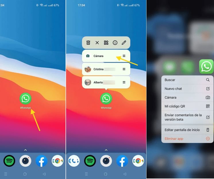 La cámara oculta de WhatsApp es cualquier cosa menos oculta
