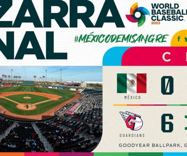Cae México en juego de preparación