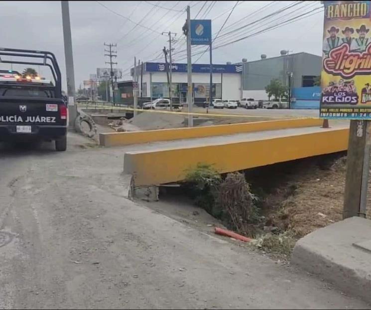 Encuentran cuerpo sin vida debajo de puente en Juárez