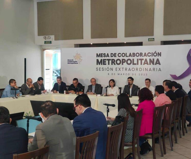 Sostienen reunión extraordinaria de Mesa Metropolitana