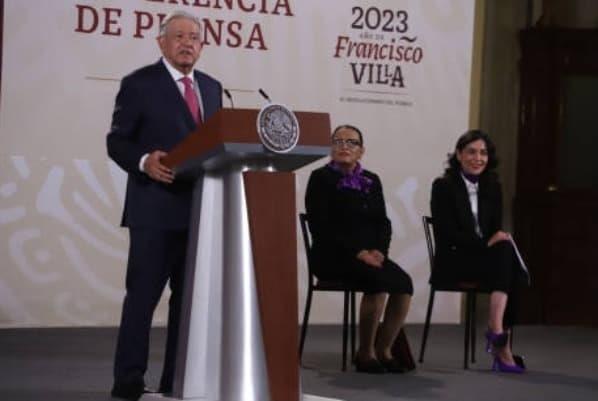 AMLO exhorta a que manifestaciones sean pacíficas AMLO exhorta a que manifestaciones sean pacíficas