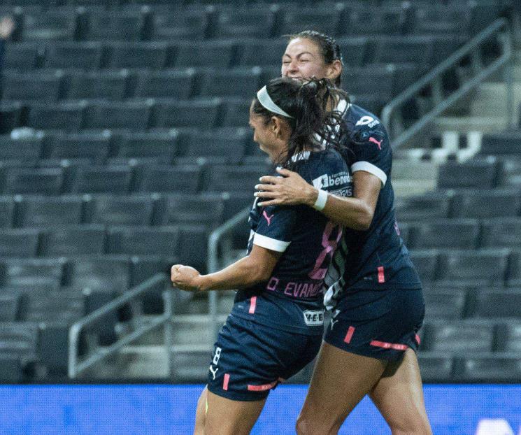 Rayadas vence al Courage en juego internacional