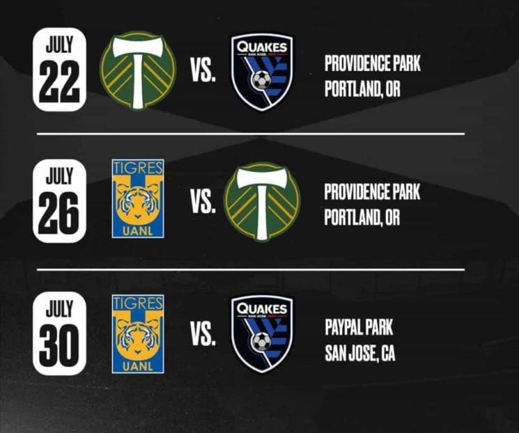 Conocen regios rivales en la Leagues Cup
