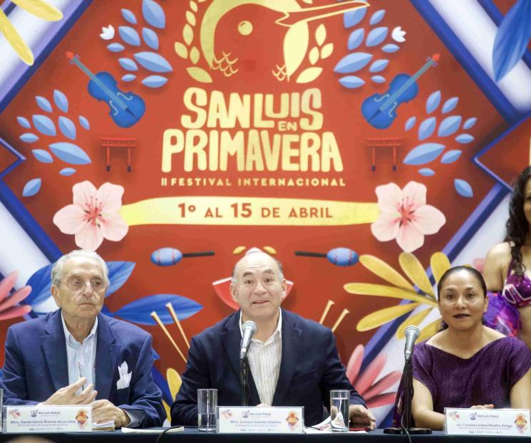 Impulsan con todo Festival San Luis en Primavera Impulsan con todo Festival San Luis en Primavera