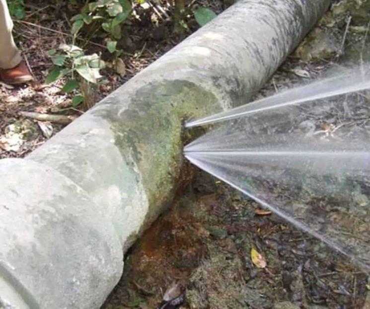 Va por fugas de agua
