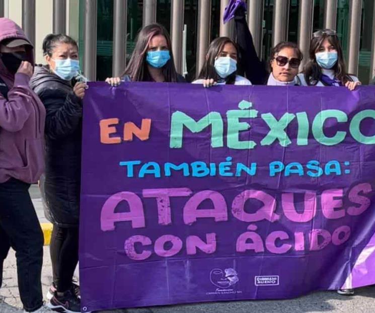 Equiparan ataques con ácido como tentativa de feminicidio
