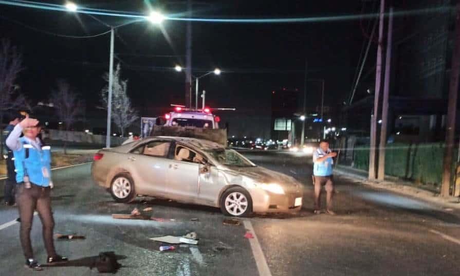 Vuelcan y se retiran del lugar