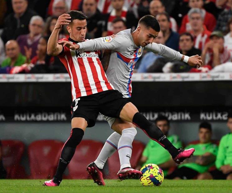 Gana el Barcelona al Bilbao y siguen arriba en La Liga
