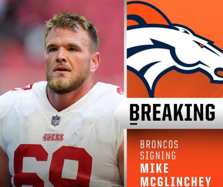 Fichan Broncos a Mike McGlinchey Fichan Broncos a Mike McGlinchey