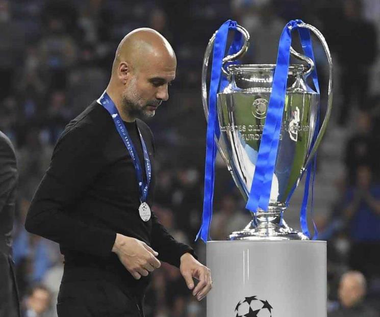 Molesta a Pep que lo critiquen por no ganar la UCL
