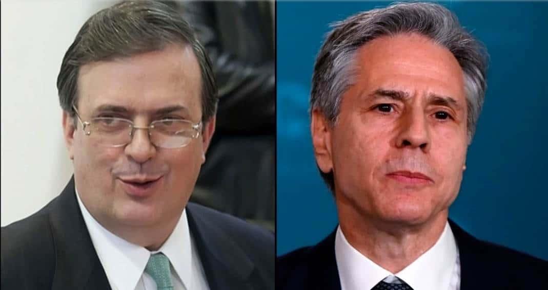 Ebrard y Blinken conversan sobre próxima reunión