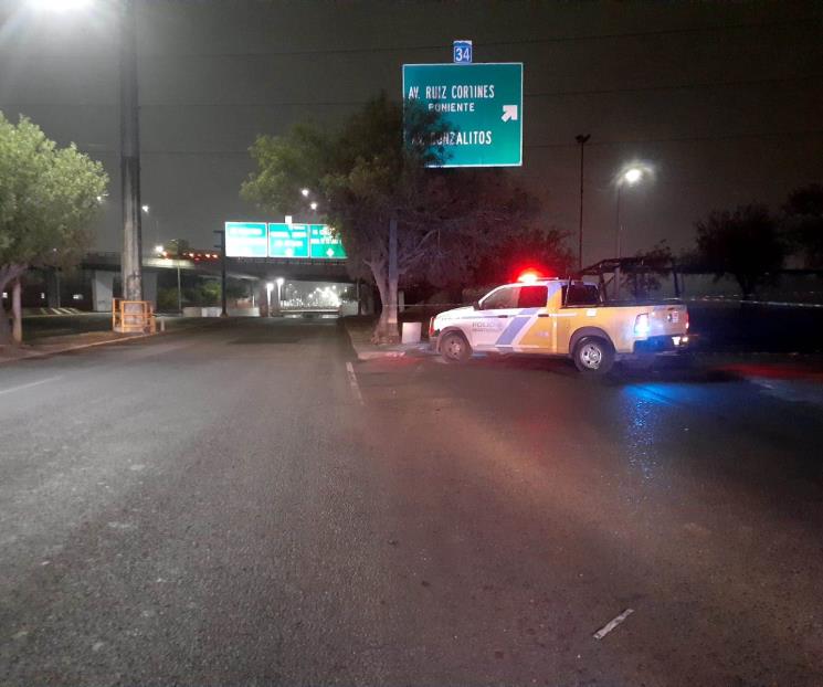 Muere indigente atropellado en Monterrey Muere indigente atropellado en Monterrey